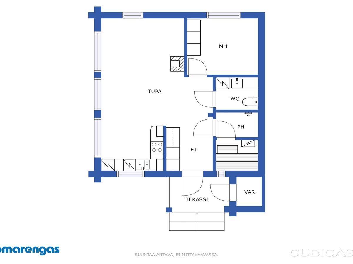 Дома для отпуска Holiday Home Suksitie 11 b Сиркка-18